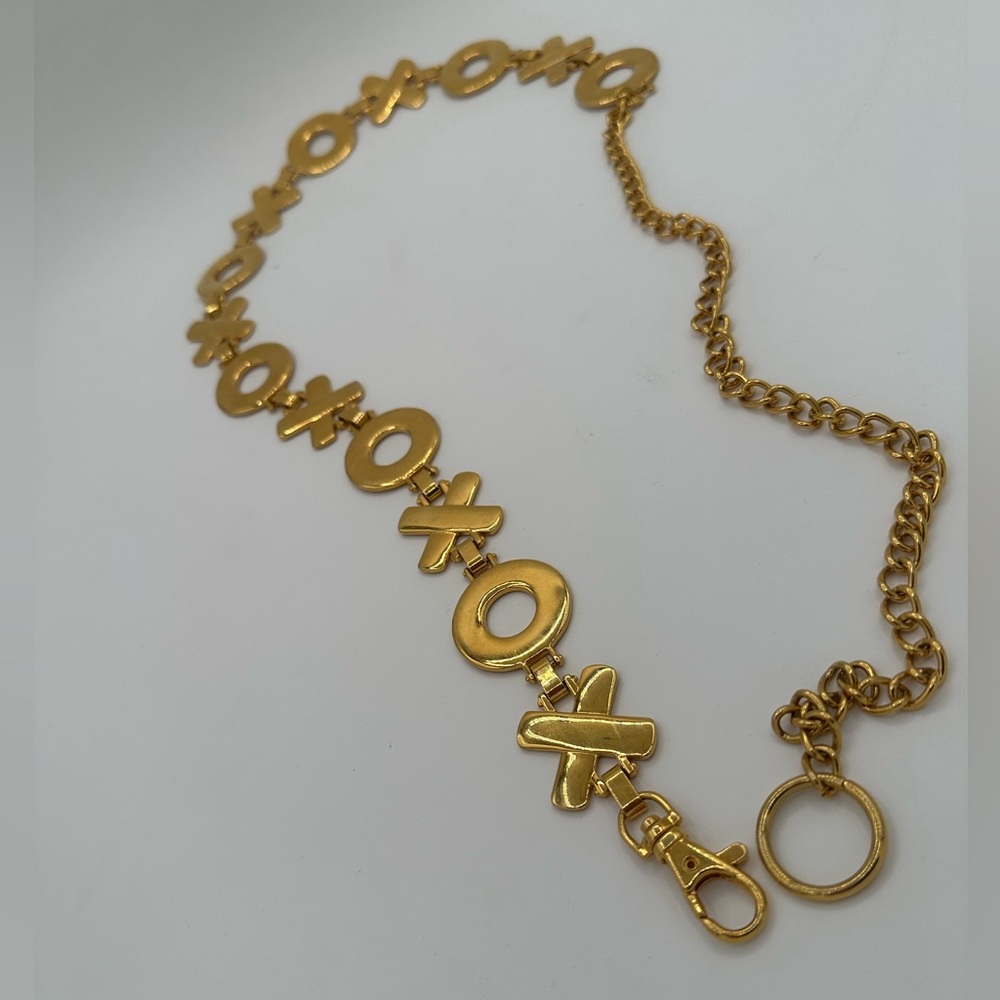 Vintage-Inspired Gold XOXO Statement Belt❤️ - Picture 14 of 17